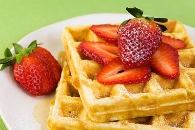 Breakfast waffles