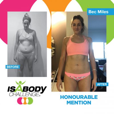 Bec Miles Honourable Isagenix Review and Transformation