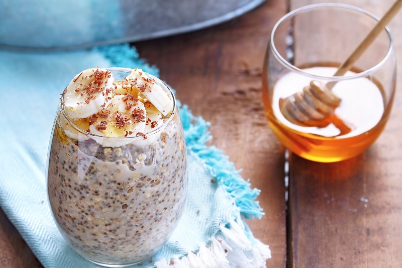 Overnight Oats With Chia Seeds